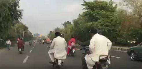 ہیلمٹ نہ پہننے والوں کی موٹرسائیکلوں کو بند کیا جائے