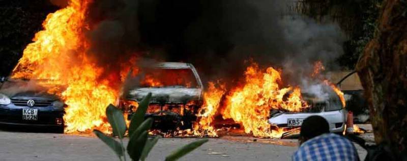 کینیا میں ہوٹل پر دہشت گردوں کا حملہ، 15 افراد ہلاک