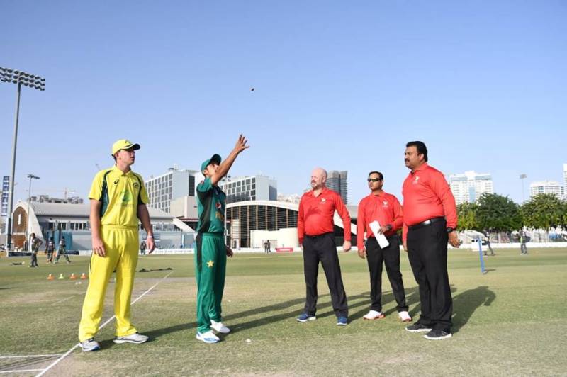انڈر16کرکٹ،پاکستان کا آسٹریلیا کیخلاف ٹاس جیت کربیٹنگ کا فیصلہ