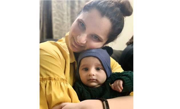 ثانیہ مرزا کی اپنے بیٹے کے ساتھ نئی تصویر وائرل