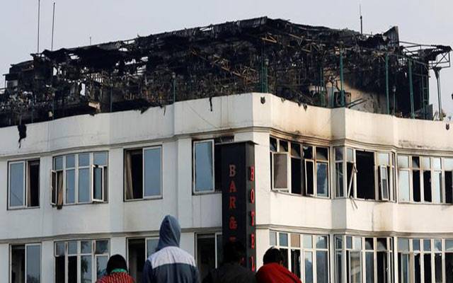 نئی دہلی کے ہوٹل میں آتشزدگی, اٹھارہ افراد ہلاک 