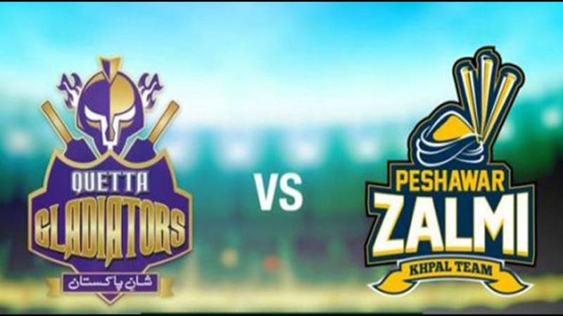 کوئٹہ گلیڈی ایٹرز اور پشاور زلمی میں آج ٹاکرا ہو گا
