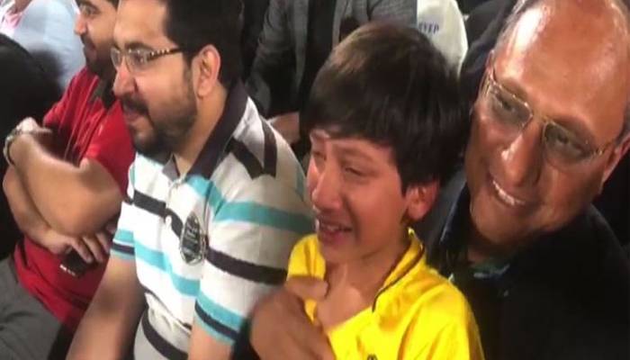 پشاور زلمی کی شکست پر سعید غنی کے بیٹے رو پڑے