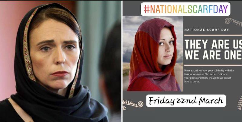 نیوزی لینڈمیں مسلم خواتین سے اظہار یکجہتی، ’نیشنل سکارف ڈے‘ کی مہم شروع