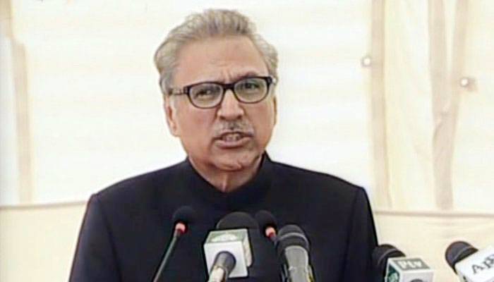 ہم پر امن قوم ہیں مگر دفاع سے غافل نہیں، صدر مملکت