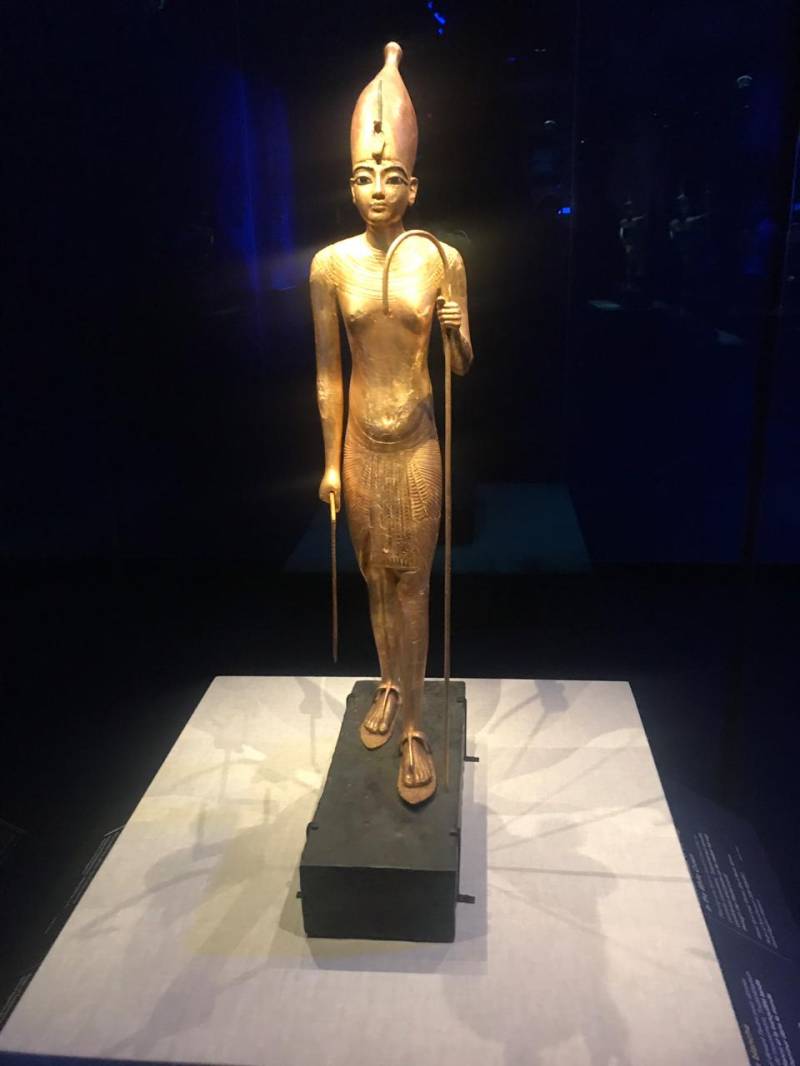 مصر کے نوجوان فرعون” توت عنخ آمون“ کی پیرس میں نمائش