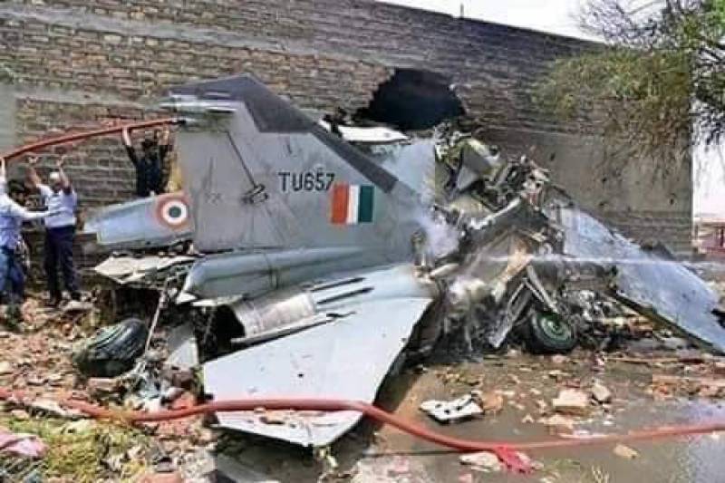 بھارتی فضائیہ کا ایک اور جھوٹ پکڑا گیا