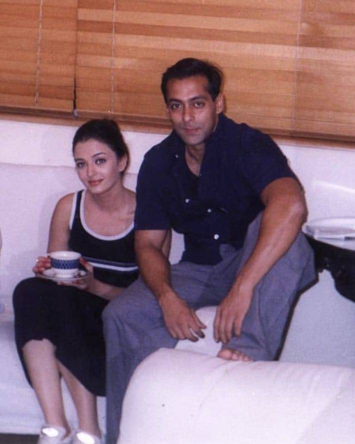 سابق پریمی جوڑی سلمان خان اور ایشوریا رائے کی پرانی تصویر وائرل ہوگئی