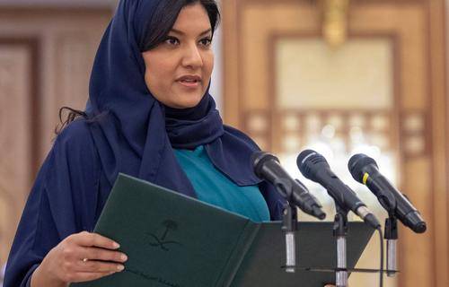 امریکہ میں سعودی سفیرشہزادی ریمانے حلف اٹھا لیا