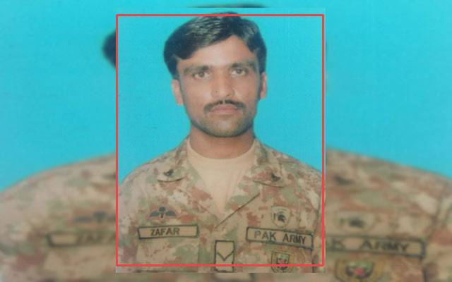 حیات آباد آپریشن میں زخمی لانس نائیک ظفر اقبال شہید ، نماز جنازہ پشاور گریژن میں ادا