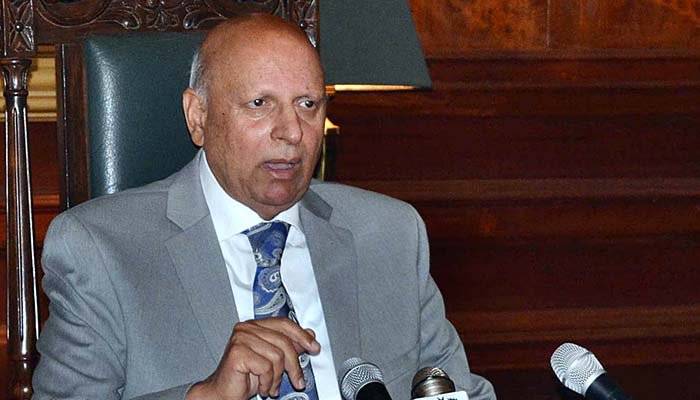 استعفے سے متعلق خبریں سفیدجھوٹ ہے:گورنر پنجاب چودھری سرور