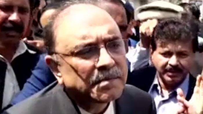 سابق صدر آصف زرداری نے حکومت کیخلاف تحریک کا اعلان کر دیا 