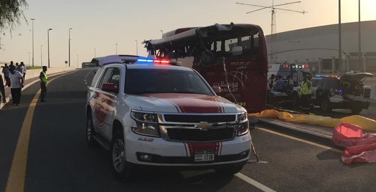 دبئی میں بس کو حادثے کے نتیجے میں ایک پاکستانی شہری سمیت 17 افراد جاں بحق اور 3 زخمی