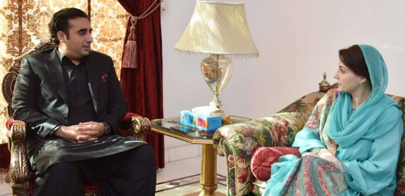 بلاول ، مریم ملاقات میں حکومت کیخلاف مل کر چلنے پر اتفاق 