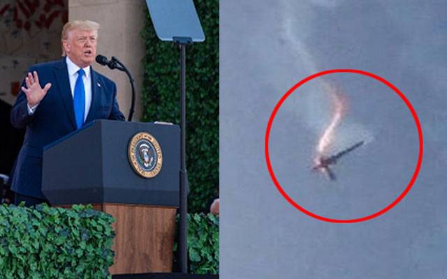 ایران نے امریکی ڈرون کو تباہ کر کے بہت بڑی غلطی کی ہے: امریکی صدر