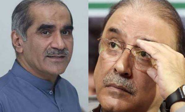  سعد رفیق کی آصف زرداری سے ملاقات، سیاسی صورتحال پر تبادلہ خیال