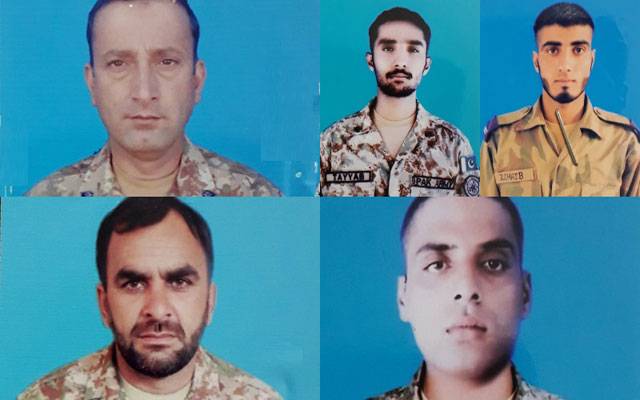  ایل او سی کے قریب دھماکہ، پاک فوج کے 5 جوان شہید