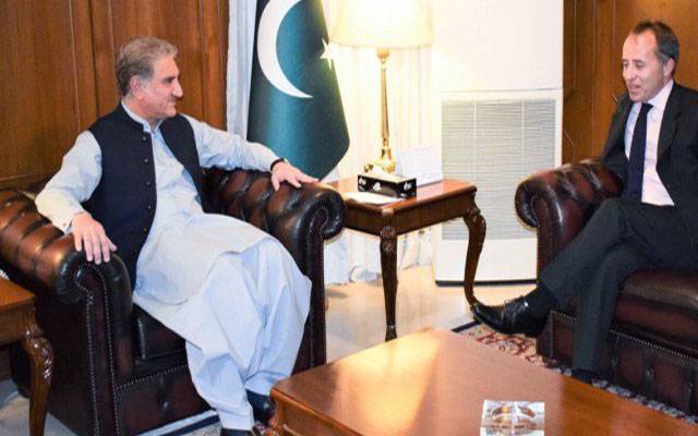 پاکستان مخالف بینرز لہرانے ، شائقین پر تشدد کیخلاف شاہ محمود قریشی کے برطانوی ہائی کمشنر سے تحفظات