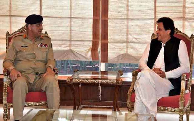 آرمی چیف کی وزیراعظم عمران خان سے ون ٹو ون ملاقات 