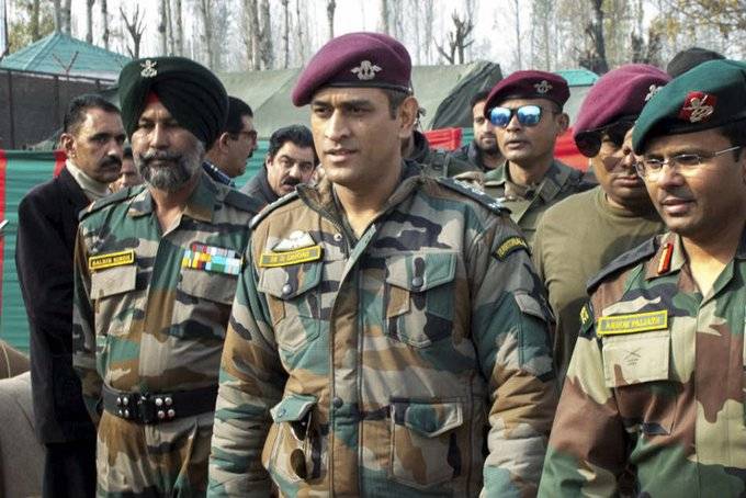 دھونی بھارتی فوج کے ہمراہ مقبوضہ کشمیر میں ڈیوٹی سرانجام دیں گے