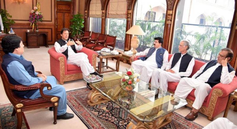 اراکین پارلیمنٹ کا صادق سنجرانی پر اعتماد خوش آئند ہے، وزیر اعظم عمران خان 