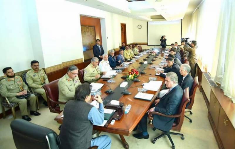 وزیراعظم کی زیر صدارت قومی سلامتی کمیٹی کا اہم اجلاس شروع