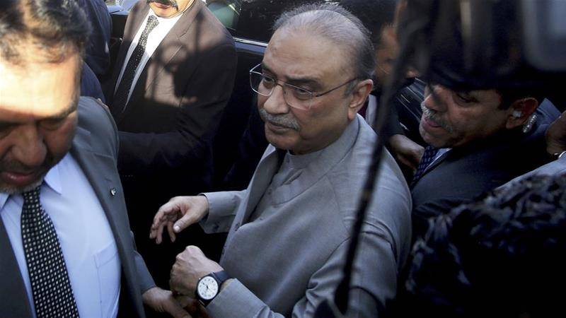 خیر ہے وہ مرد ہے، بلاول کی گرفتاری کے سوال پر زرداری کا جواب