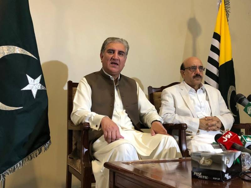 'مقبوضہ کشمیر میں 9 لاکھ بھارتی فوج رفاعی نہیں بلکہ پُرتشدد کارروائیوں کیلئے ہے'