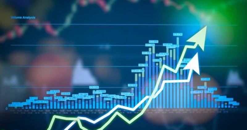 سٹاک مارکیٹ میں مثبت رجحان، 100 انڈیکس میں 160 پوائنٹس کا اضافہ