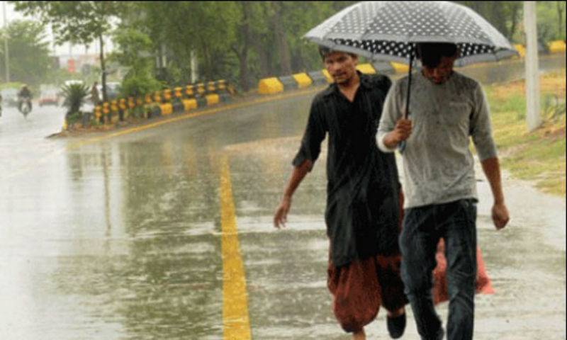 ملک میں بعض مقامات پر بارش کا امکان