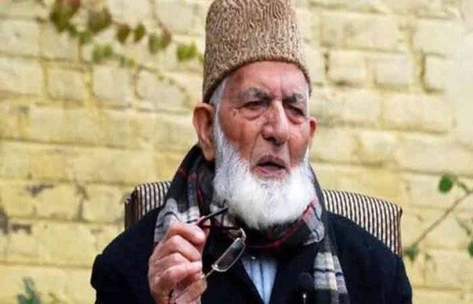 بھارت اپنی پوری فوج کشمیر میں تعینات کردے تب بھی کشمیری اپنے حقوق سے دستبردار نہیں ہونگے‘سید علی گیلانی