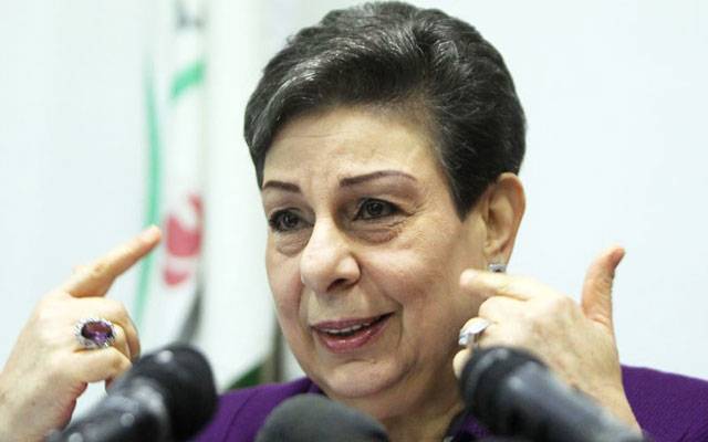 فلسطینی امریکی ڈالرز کے عوض فروخت نہیں ہونگے:حنان عشراوی