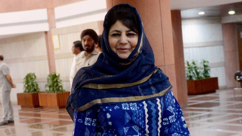 محبوبہ مفتی سے ملاقاتوں پر پابندی، اہلخانہ کو ملنے کی اجازت نہ مل سکی