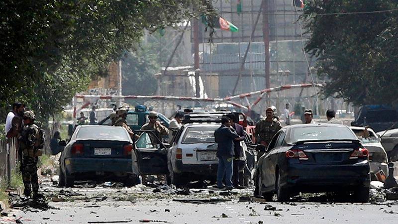 کابل: افغان خفیہ ادارے کے دفتر کے باہر خودکش دھماکا، 10 افراد ہلاک