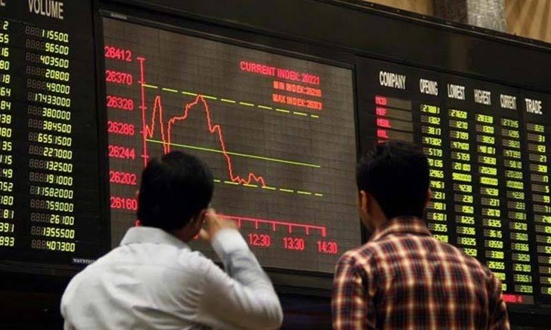 اسٹاک مارکیٹ میں تیزی کا رجحان، 100 انڈیکس میں 344 پوائنٹس کا اضافہ