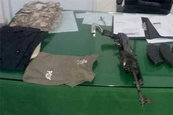 ٹریفک حادثے نے دہشتگردی کی واردات سے بچا لیا، گاڑی سے اسلحہ برآمد