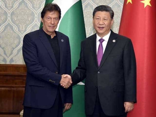 وزیراعظم کی چینی صدر سے ملاقات، مسئلہ کشمیر پر حمایت پر شکریہ
