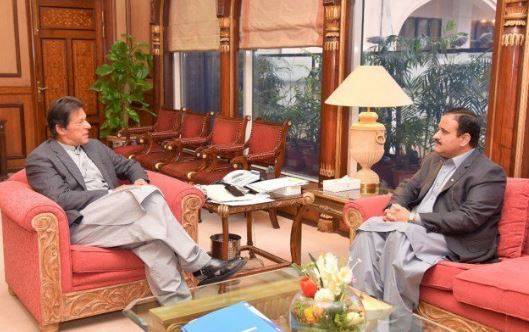  وزیراعظم سے وزیراعلیٰ سردار عثمان بزدار کی ملاقات