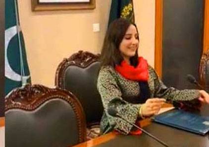 شاہ محمود سے ذاتی کام تھا اُن سے ملنے دفتر خارجہ گئی تھی، حریم شاہ