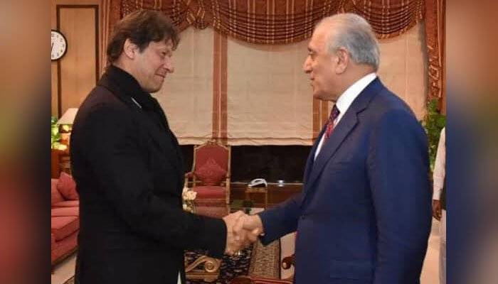 وزیر اعظم سے امریکی نمائندہ خصوصی زلمے خلیل زاد کی ملاقات