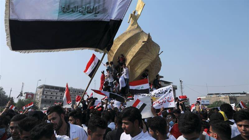 عراق میں سیکیورٹی فورسز کی مظاہرین پر فائرنگ، 18 افراد ہلاک