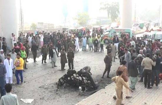 لاہور میں رکشہ میں دھماکہ، 7 افراد زخمی