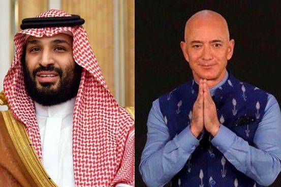 سعودی ولی عہد پر ایمیزون چیف کا فون ہیک کرنے کا الزام