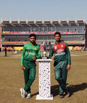 پاکستان اور بنگلہ دیش کے درمیان پہلا ٹی 20آج کھیلا جائیگا
