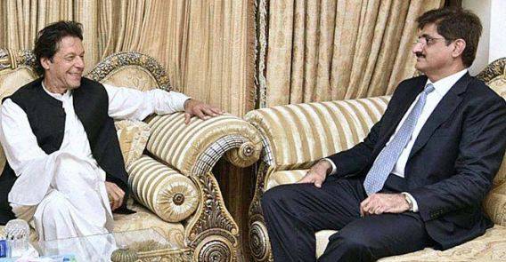  وزیراعظم کا وزیراعلیٰ سندھ مراد علی شاہ کے درمیان ٹیلیفونک رابطہ