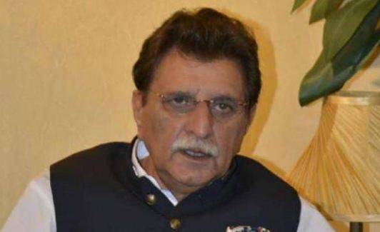  پاکستان مشکلات کے باوجود کشمیریوں کی مدد کر رہا ہے، وزیر اعظم آزاد کشمیر راجا فاروق حیدر 