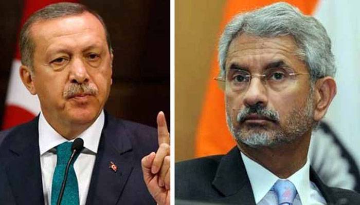 کشمیر سے متعلق طیب اردوان کے بیان پر بھارت سیخ پا ہو گیا