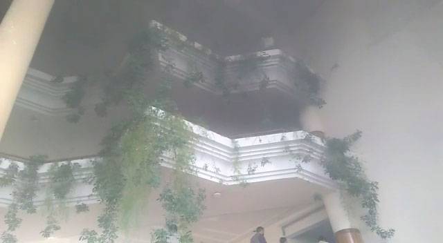 پارلیمنٹ لاجز اسلام آباد میں مریم اورنگزیب کے فلیٹ میں لگی آگ بجھا دی گئی
