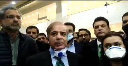  (ن) لیگ کے صدر شہباز شریف لندن سے وطن  واپس   پہنچ گئے