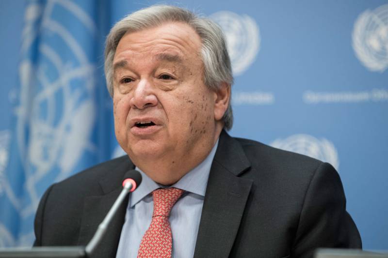 اقوام متحدہ کے سیکرٹری جنرل کی عالمی جنگ بندی کی اپیل